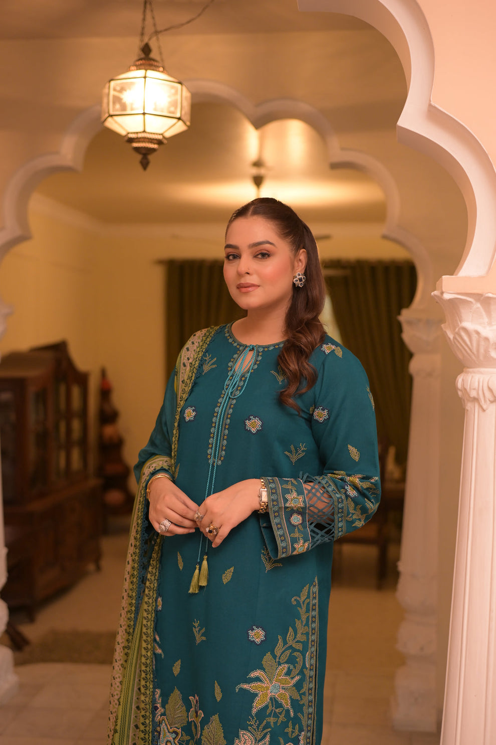 Hoorain Stitched 3 pcs